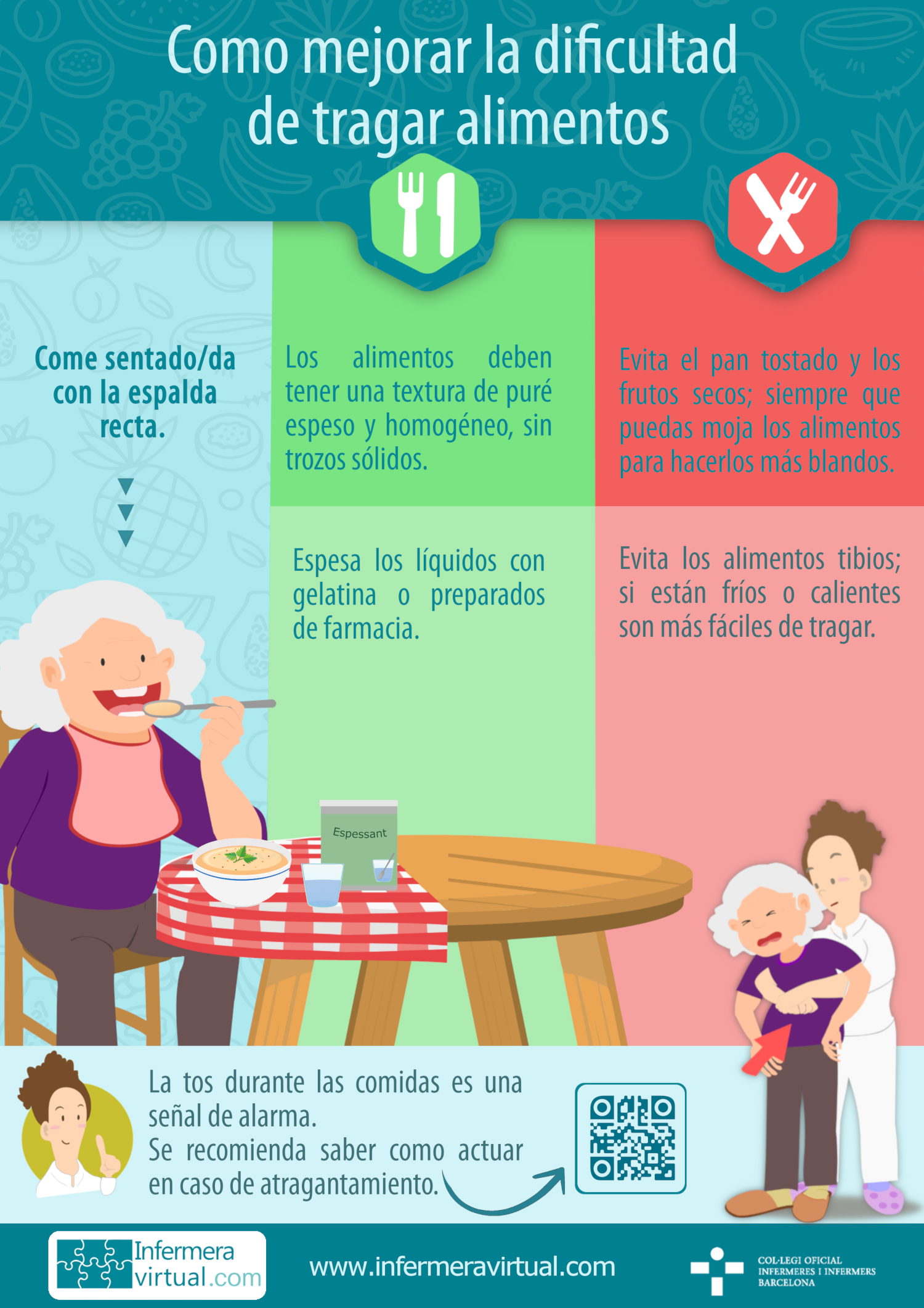 Como mejorar la dificultad para tragar los alimentos