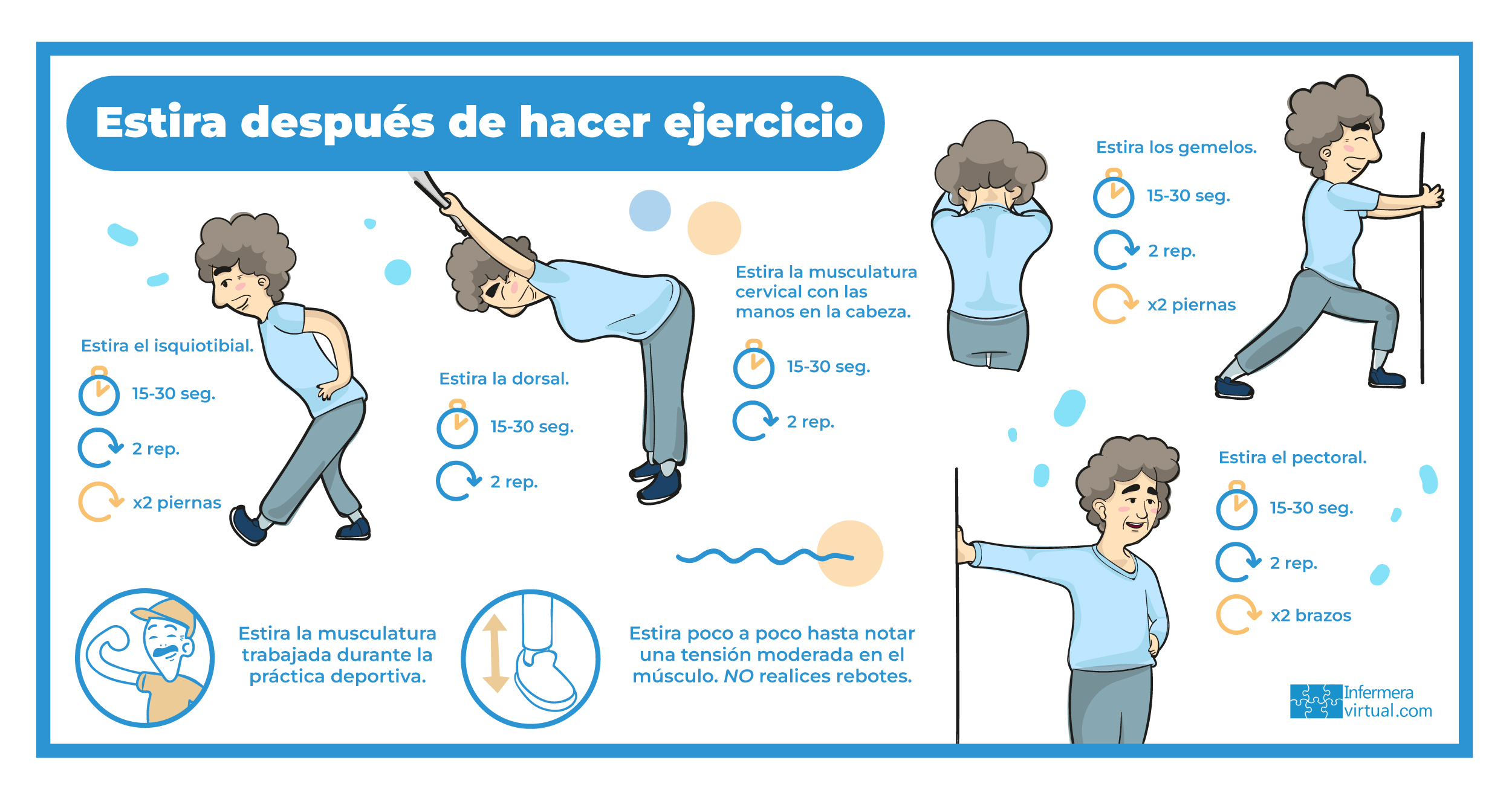 Ejercicios estiramientos