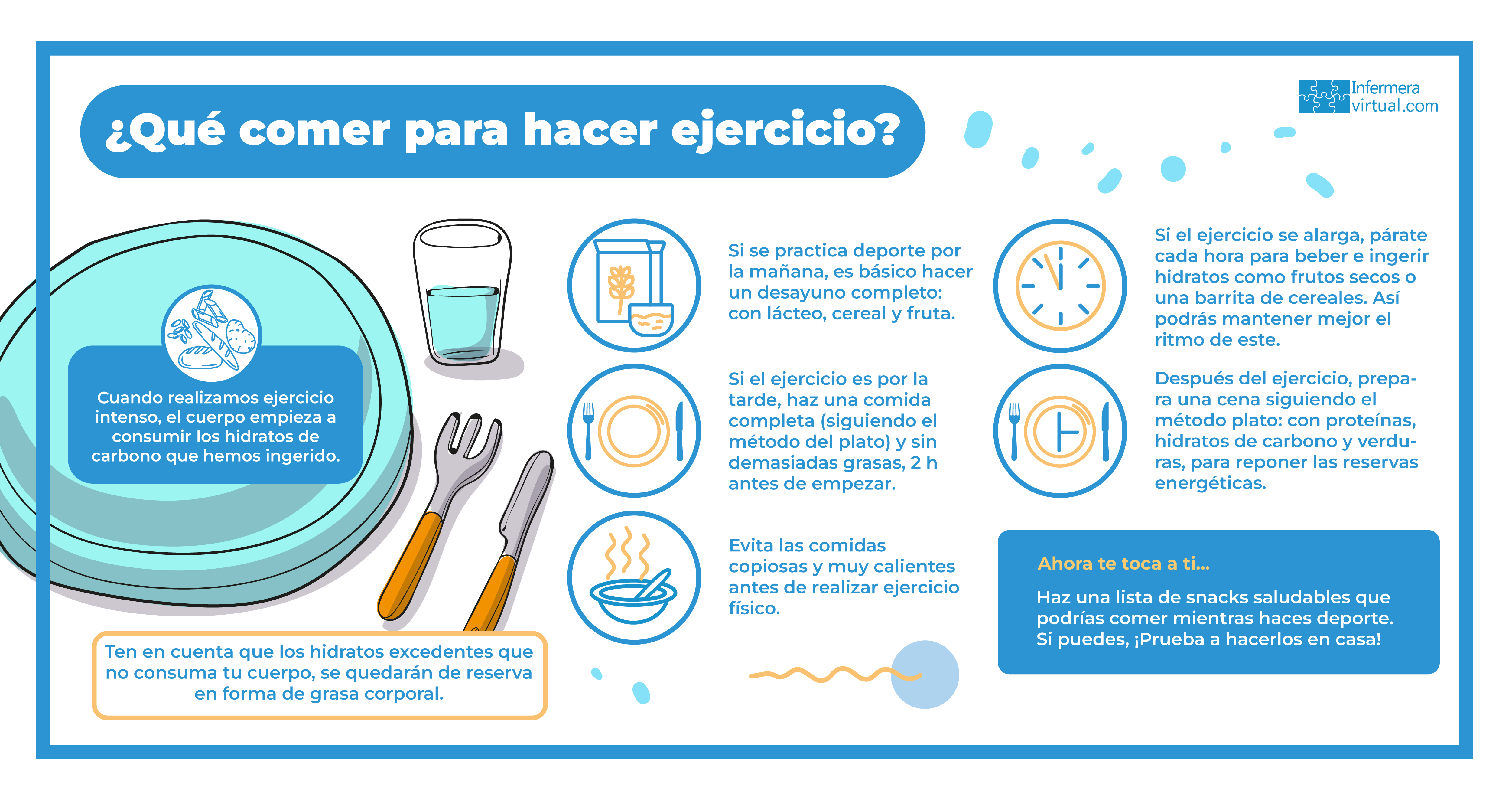 Comer para el ejercicio