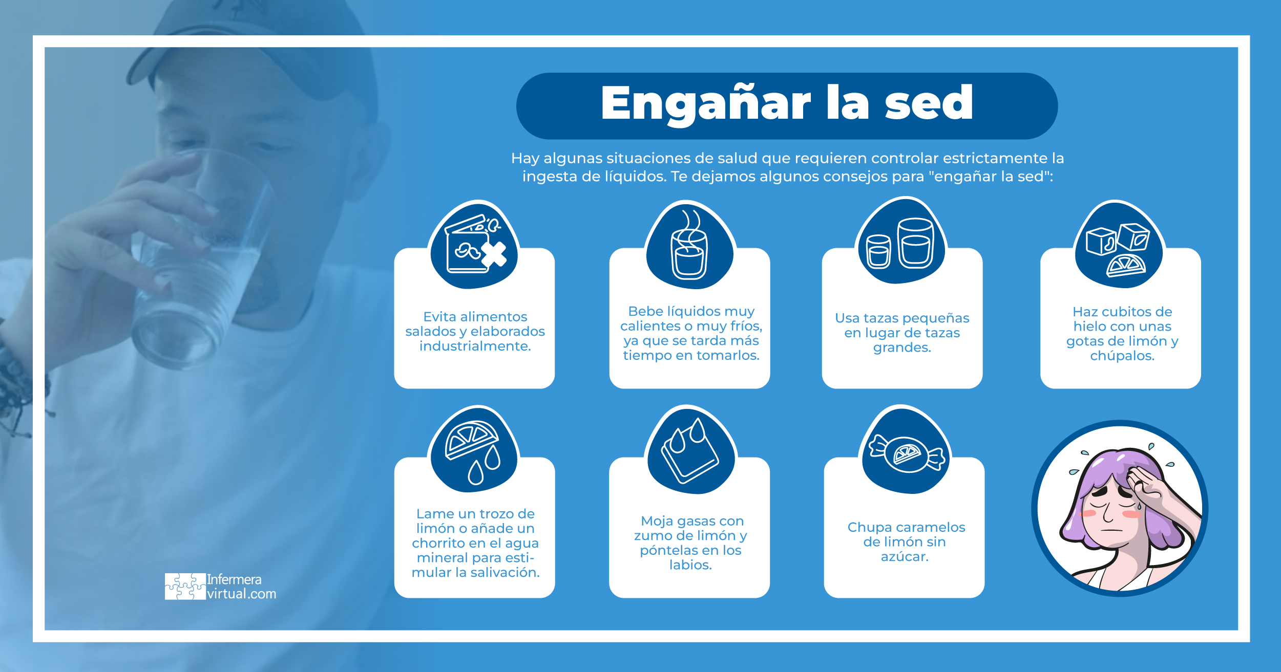 Engañar la sed